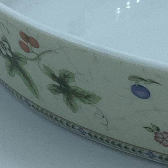Vintage Wedgwood Fleur Oval Baking Dish - Picture 10 of 15